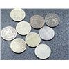 Image 1 : 9 pcs. Type Coin Lot of Shield Nickels