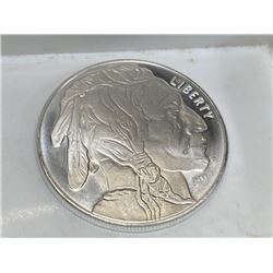 1 oz Buffalo Design Silver Round