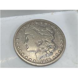 1901 s Better Date Morgan Silver Dollar