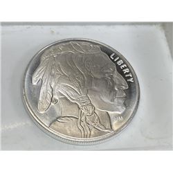 1 oz Buffalo Design Silver Round