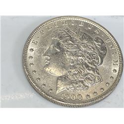 1900 AU Grade Morgan Silver Dollar