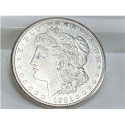 1921 S Better Grade and Date Morgan Silver Dollar
