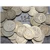 Image 1 : 40 pcs. Barber Quarter Dollars - Mixed Dates