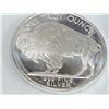 Image 2 : 1 oz. Silver Buffalo Design Round