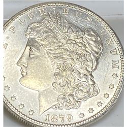 1879 s BU Grade Crisp Morgan Silver Dollar
