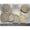 Image 1 : 10 pcs. Barber Half Dollars - Mixed Date and Grade