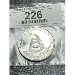1 oz. Silver DTOM Design Round