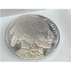 1 oz. Silver Buffalo Design Round
