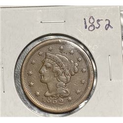 1852 Large Cent