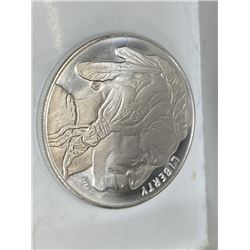 1 oz Silver Buffalo Design Round