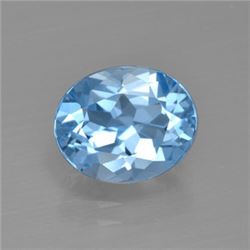 2 ct. Natural Blue Topaz Gemstone