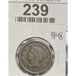 1848 Large Cent