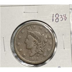 1838 Laqrge Cent