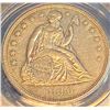 Image 1 : 1860 0 - Seated Liberty Dollar -