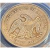 Image 2 : 1860 0 - Seated Liberty Dollar -