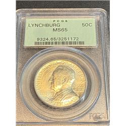 1936 LYNCHBURG VA. MS 65 PCGS OGH- 50C