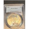 Image 1 : 1927 MS 64 PCGS Peace Silver Dollar
