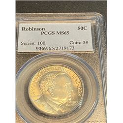 1936 Arkansas Robinson - MS 65 PCGS Half Dollar