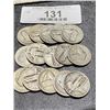 Image 2 : 15 pcs. Readable Date Standing Liberty Quarters