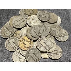 40 pcs. Standling Libety Quarters - Nice Mix