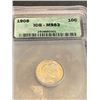 Image 1 : 1908 MS 63 ICG Barber Dime