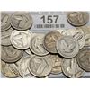 Image 2 : Lot of 20 Better Grade Standling Liberty Quarters