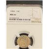 Image 1 : 1886 MS 61 NGC Seated Liberty Dime