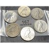 Image 2 : Lot of 5 Peace Silver Dollars
