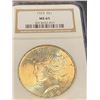 Image 1 : 1923 MS 65 NGC Peace Silver Dollar