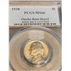 Image 1 : 1938 ms 66 OBH PCGS Jefferson Nickel