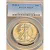 Image 1 : 1940 s MS 65 PCGS Walking Liberty Half Dollar