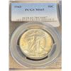 Image 1 : 1943 MS 65 PCGS Walking Liberty Half Dollar