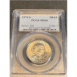 1979 s MS 66 PCGS SBA $1