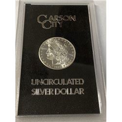 1884 CRISP Prooflike CC GSA Morgan Dollar