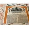 Image 2 : 10 pcs- Collectible RARE Railroad Stock Certs.