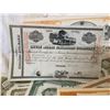 Image 4 : 10 pcs- Collectible RARE Railroad Stock Certs.