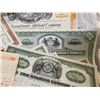 Image 3 : 10 pcs. Railroad Stock Certificates - RARE!