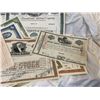 Image 2 : 10 pcs. GREAT Railroad Stock Certificates