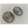 Image 1 : (2) 2020 US Silver Eagles -