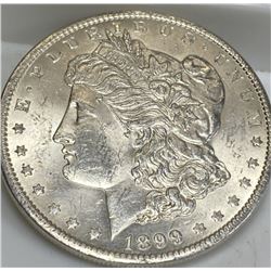 1899 O Better Date BU Grade Morgan Dollar