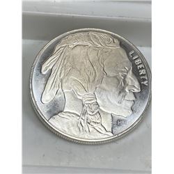 1 oz Silver Buffalo Design Round