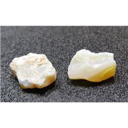 27.5 tcw. Natural Opal Rough Cut Gemstones