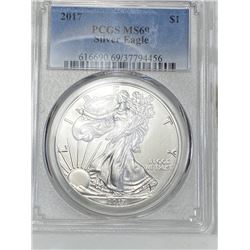 2017 MS 69 PCGS US Silver Eagle