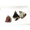 Image 1 : NM Trading Post Jasper Pendants - Lot of 3