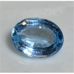 6.5 ct. Gem Quality STep Cut Blue Topaz