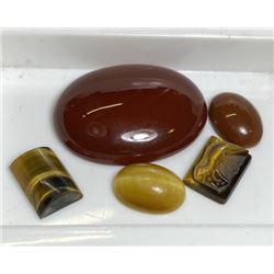 118 tcw. Jasper and Polished Hard Stone Lot