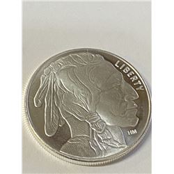 1 oz. Buffalo Design Silver Round