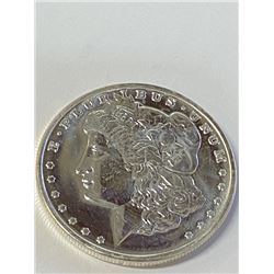 1 oz. Morgan Design Silver Round