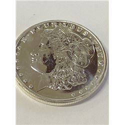 1 oz. Morgan Design Silver Round