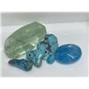 Image 1 : 74 tcw. Natural Quartz - Gem - Turquoise Parcel